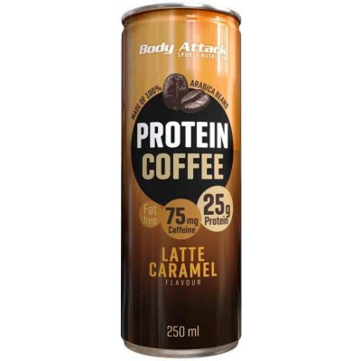 Body Attack Protein Coffee Latte 250 ml – Hledejceny.cz