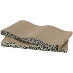 Trixie Škrabací karton Leo s catnipem 2 ks 44 x 6 x 25 cm – Sleviste.cz