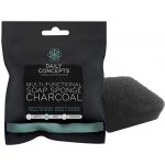 Daily Concepts Charcoal Multi-Functional Soap Sponge multifunkční mýdlová houba 45 g – Zbozi.Blesk.cz