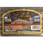 Knossos Řecké olivové mýdlo černé s bentonitovou hlínou 100 g – Sleviste.cz