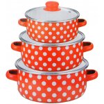 PROHOME Sada hrnců s pokličkou 3-dílná 16,18,20cm – Hledejceny.cz