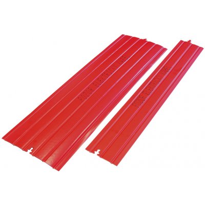 DEKAB 300/2/1000 PVC krycí deska červená