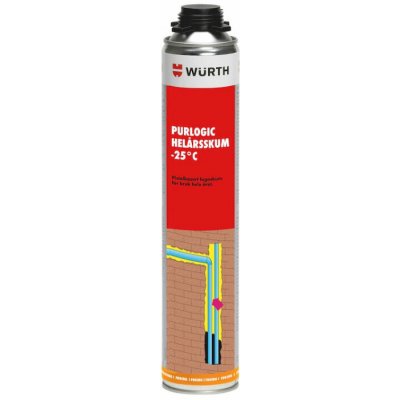 Würth 1K PU zimní pistolová montážní pěna 850 ml – Zboží Mobilmania