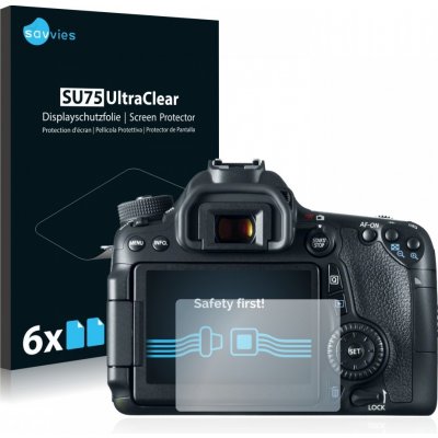 6x SU75 UltraClear Screen Protector Canon EOS 70D – Hledejceny.cz