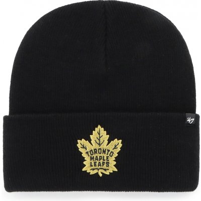 47 Brand Pánská Toronto Maple Leafs NHL Haymaker Metallic ’47 CUFF KNIT Black – Hledejceny.cz