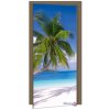 Tapety Dimex D-015 samolepící fototapeta na dveře BEACH rozměry 95 x 210 cm