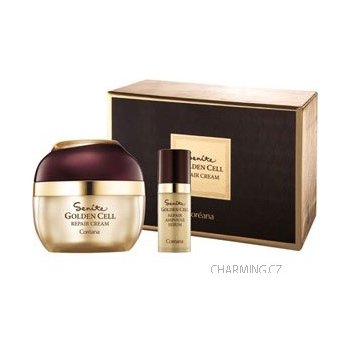 Coréana Korea Senite Golden Cell Repair vysocekoncentrované sérum proti vráskám 45 ml + krém proti vráskám 15 ml dárková sada