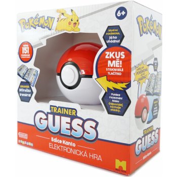 MAC TOYS Hra interaktivní Pokémon trainer guess na baterie CZ Světlo Zvuk