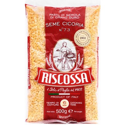 Pastificio Riscossa Seme cicoria těstovinová rýže 0,5 kg – Zbozi.Blesk.cz