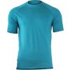 Pánské sportovní tričko Lasting merino pánské triko Quido modré