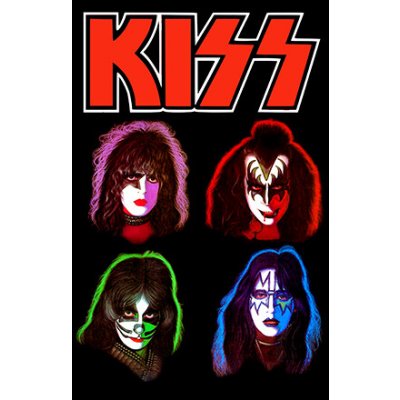 KISS - Faces (vlajka) – Hledejceny.cz