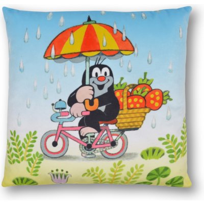 MÚ Brno Polštář Krtek léto 25x25 – Sleviste.cz