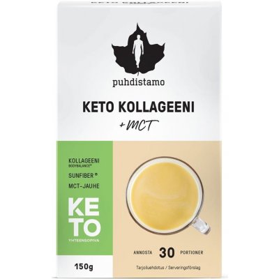 Puhdistamo Premium Keto Kollagen + MCT 150 g