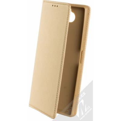 Pouzdro 1Mcz Magnet Book Color flipové Sony Xperia 10 zlaté – Zboží Mobilmania