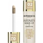 Dermacol Infinity make-up&korektor č.02 beige 20 g – Sleviste.cz