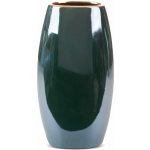 EUROFIRANY DEKORAČNÍ VÁZA AMORA 19X12X35 CM TMAVĚZELENÁ – Hledejceny.cz
