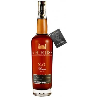 A.H. Riise XO Reserve Anniversary 175 years 0,7 l (holá láhev) – Zboží Dáma