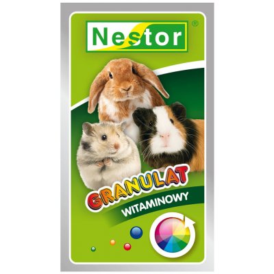 Nestor Granulat Granulované vitamíny pro hlodavce 20 g – Hledejceny.cz