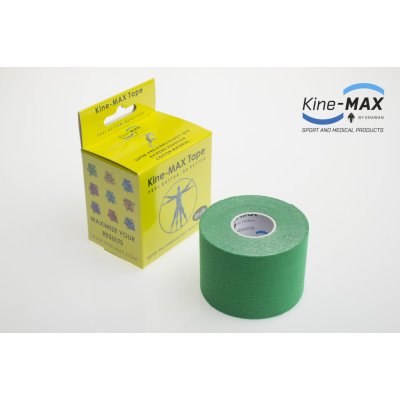KineMax Super Cotton Tape zelená 5m
