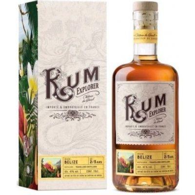 Rum Explorer Belize 5y 41% 0,7 l (holá láhev)