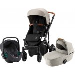 Britax Set Smile III + korba + autosedačka Baby Safe 3 i-Size 2022 Pure Beige/Black – Zboží Mobilmania