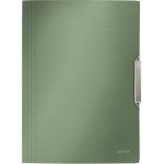 LEITZ Desky na dokumenty s chlopněmi a gumičkou STYLE - A4, zelenkavé – Hledejceny.cz