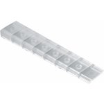 Hettich Podkládací klín oddělitelný 20 mm x 100 mm plastový průhledný, 4 ks – Zbozi.Blesk.cz