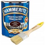 Akzo Nobel Hammerite přímo na rez hladký-tmavě hnědý,2,5L – HobbyKompas.cz