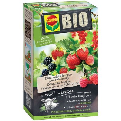 Terrasan COMPO BIO hnojivo pro bobuloviny s ovčí vlnou 750 g – Zbozi.Blesk.cz