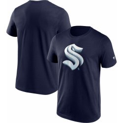 Fanatics pánské tričko Seattle Kraken Chrome Graphic T-Shirt Maritime Blue