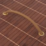 zahradaXL Bambusový , oválný, hnědý – Zboží Dáma