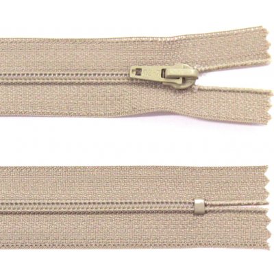 Spirálový zip no.3 nerozepínací 22cm - více barev color: 753 béžová pleťová – Hledejceny.cz