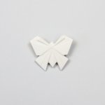 StehlikDesign brož Motýl bílý 0138 – Zboží Mobilmania