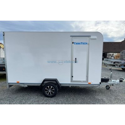 TOMPLAN Přívěs skříňový TFS 360.01 SC 1300kg s dveřmi a rampou | Zboží Auto