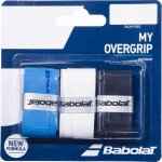 Babolat My Overgrip 3 ks Black/Blue/White – Zbozi.Blesk.cz