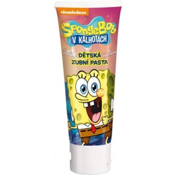 SpongeBob zubní pasta - jahodový gel 75 ml