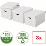 ESSELTE Archivační krabice Home, bílá, vel. L, 3 ks – Hledejceny.cz