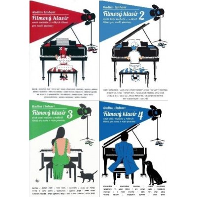 Filmový klavír 1 4 díl aneb melodie z velkých filmů pro děti – Hledejceny.cz