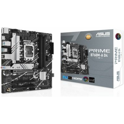 Asus PRIME B760M-A D4-CSM 90MB1D00-M1EAYC – Hledejceny.cz