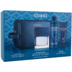 Guess Seductive Homme Blue EDT 100 ml + sprchový gel 100 ml + deospray 226 ml + kosmetická taštička dárková sada