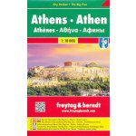 Athen Stadtplan 1:10.000 City Pocket + The Big Five - Freytag-Berndt und Artaria KG – Hledejceny.cz