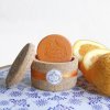Mýdlo Essencias de Portugal Pomeranč přírodního kulatého mýdla v korkové krabičce 2 x 50 g