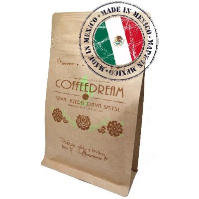 Coffeedream Mexico Finca La Chicharras Středně jemné mletí Espresso mocca S A71 1 kg