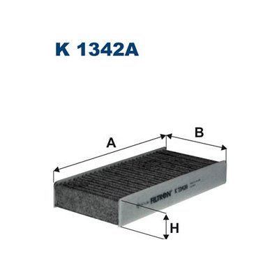 K1342A-2x FILTRON Filtr, vzduch v interiéru – Hledejceny.cz