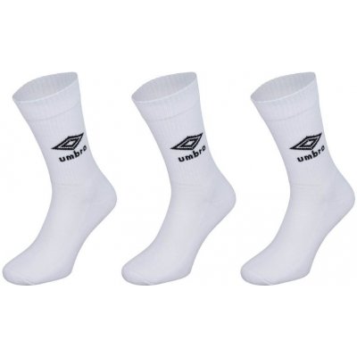 Umbro SPORTS SOCKS 3 PACK Bílá Černá – Hledejceny.cz