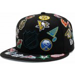 New Era NHL All Over Logo 59FIFTY Black – Zboží Dáma