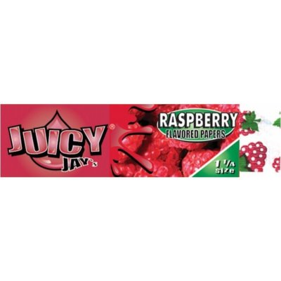 Juicy Jay's ochucené krátké papírky raspeberry 32 ks