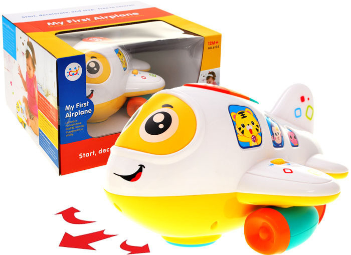 Huile Toys Veselé interaktívne lietadlo