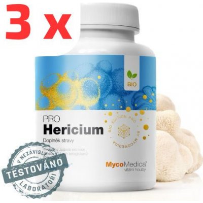 MycoMedica Bio Hericium PRO 3 x 90 kapslí – Hledejceny.cz