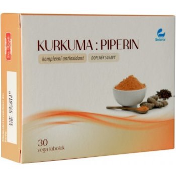 Setaria Kurkuma:Piperin 30 tablet